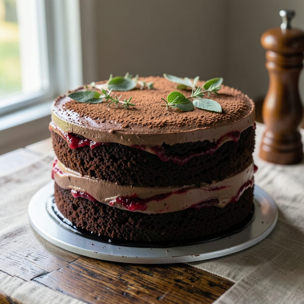 6-Inch Chocolate Birthday Cake Recipe: Mini Masterpiece With Crispy Top & Fudgy Core