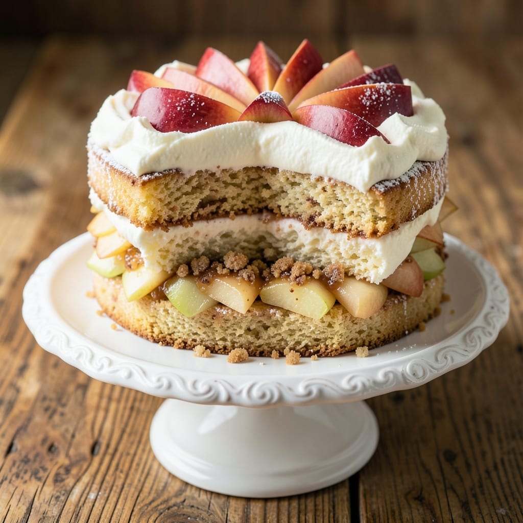 3 Apple Cake Recipe: Spiced Moistness with Buttery Streusel Crown