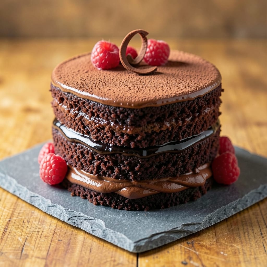 Alex Guarnaschelli Chocolate Cake Recipe: Triple-Layered Decadence With Vanilla Bean Swirls
