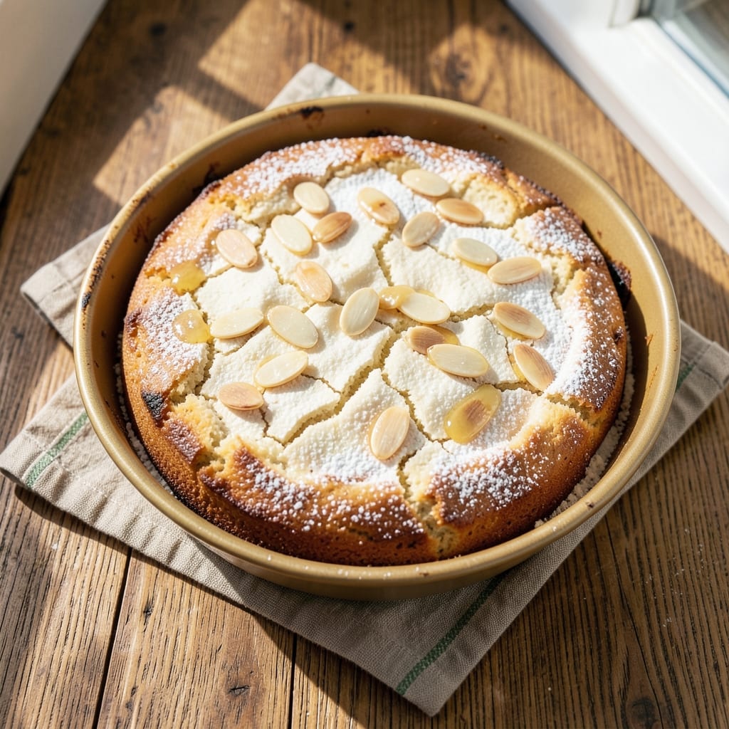 Almond Cake Pan Recipe: Buttery Crisp Edges and Almond-Infused Moisture