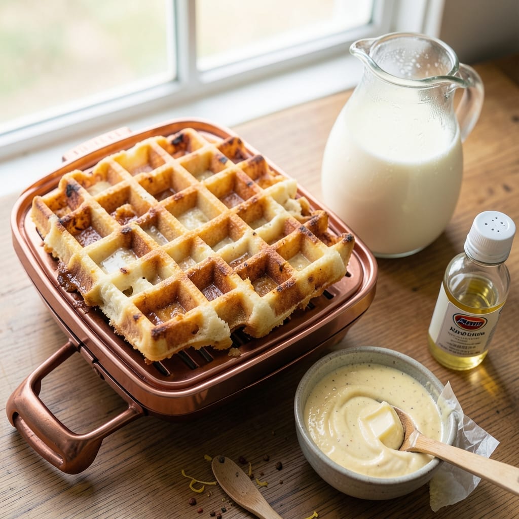 Aldi Pancake Mix Waffles Recipe: Crispy Gridiron Crunch in 10 Minutes