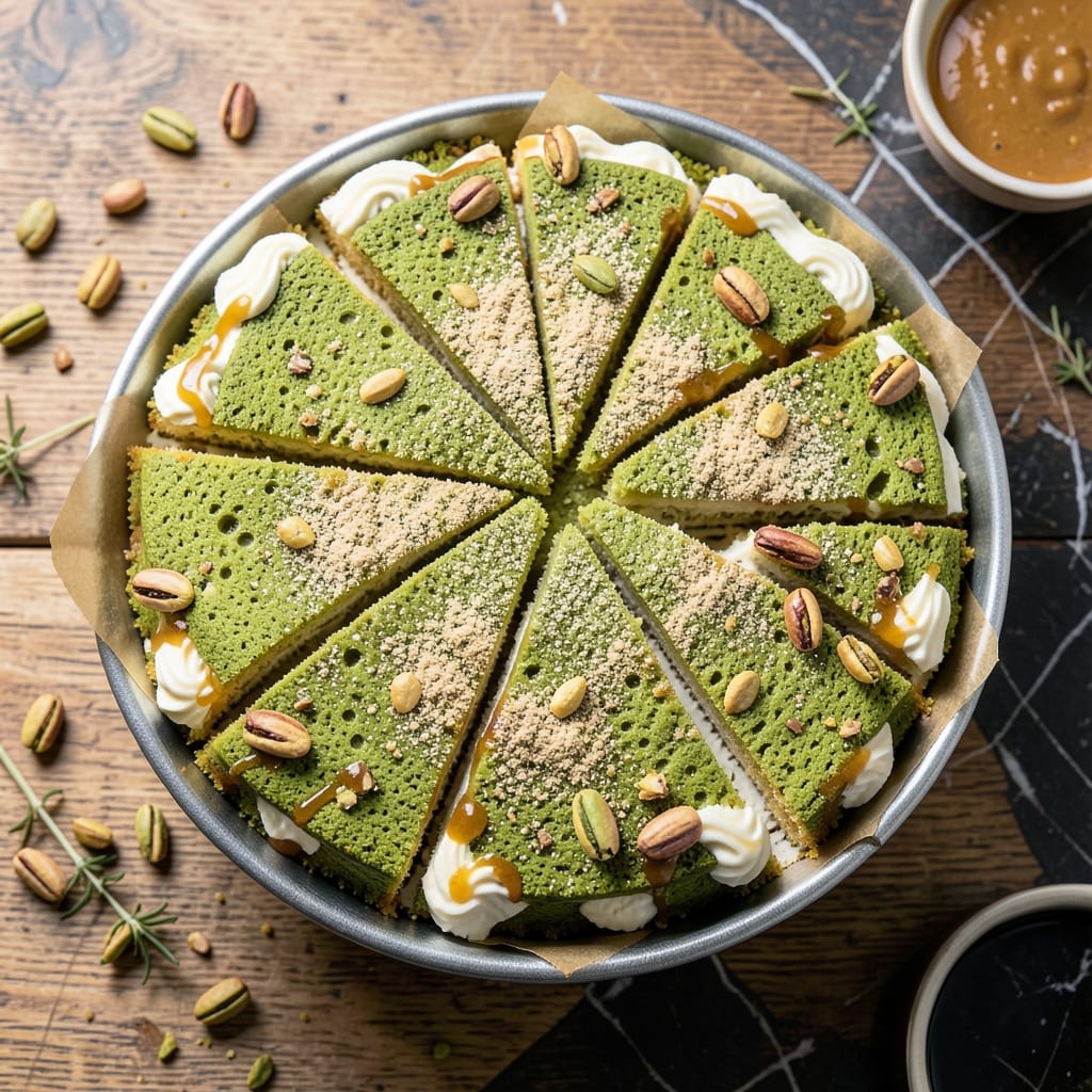 7up Pistachio Cake Recipe: Citrusy Zing Meets Nutty Crunch in One Tin