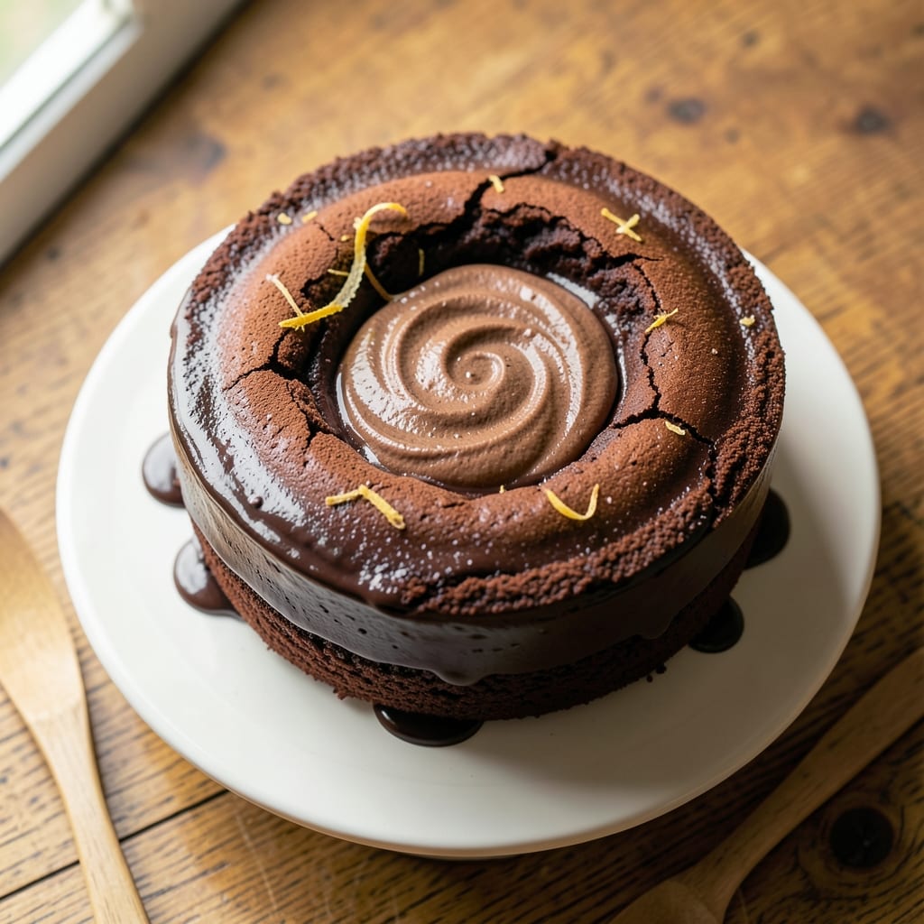 6-Inch Eggless Chocolate Cake Recipe: Single-Tin Wonder With Fudgy Core
