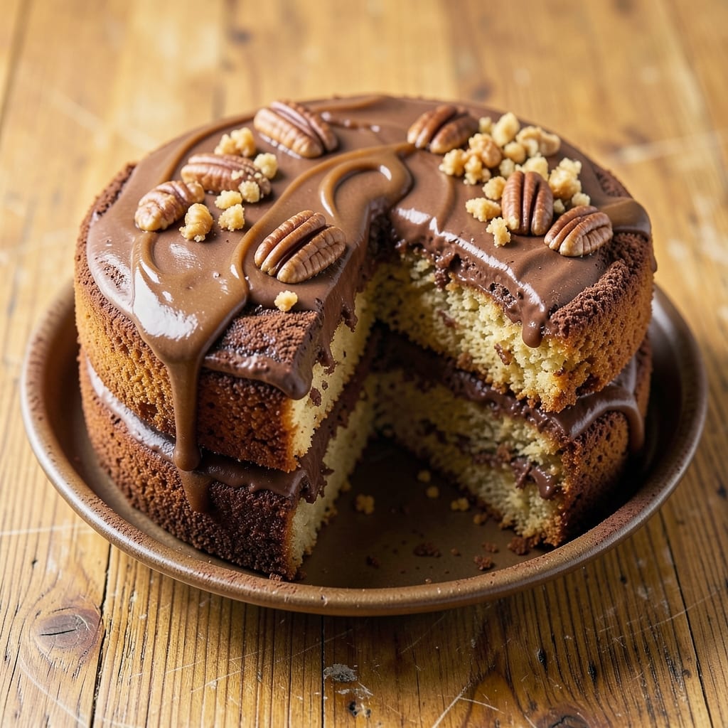 Alton Brown's German Chocolate Cake Recipe: Three-Layer Magic With Boozy Pecan Swirl