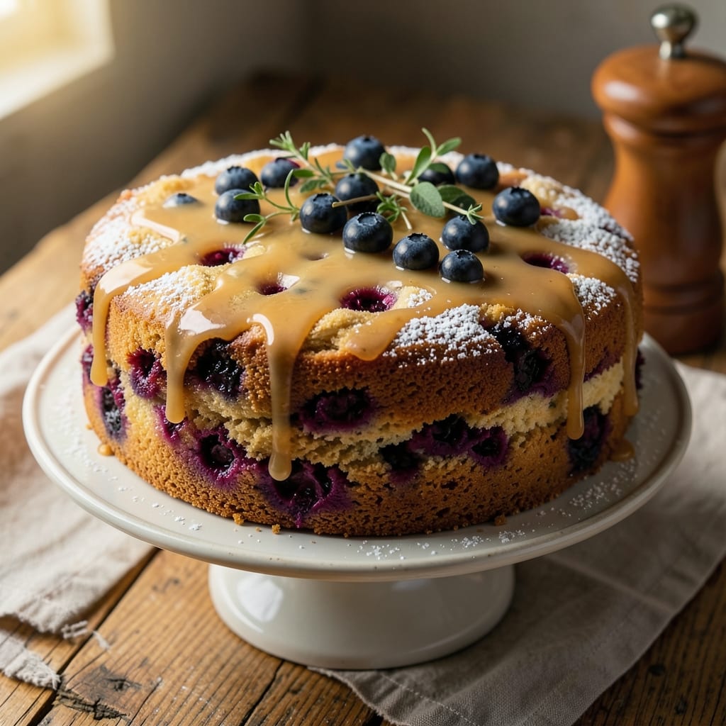 Almond Flour Blueberry Cake Recipe: Bursting Berries and Nutty Moisture