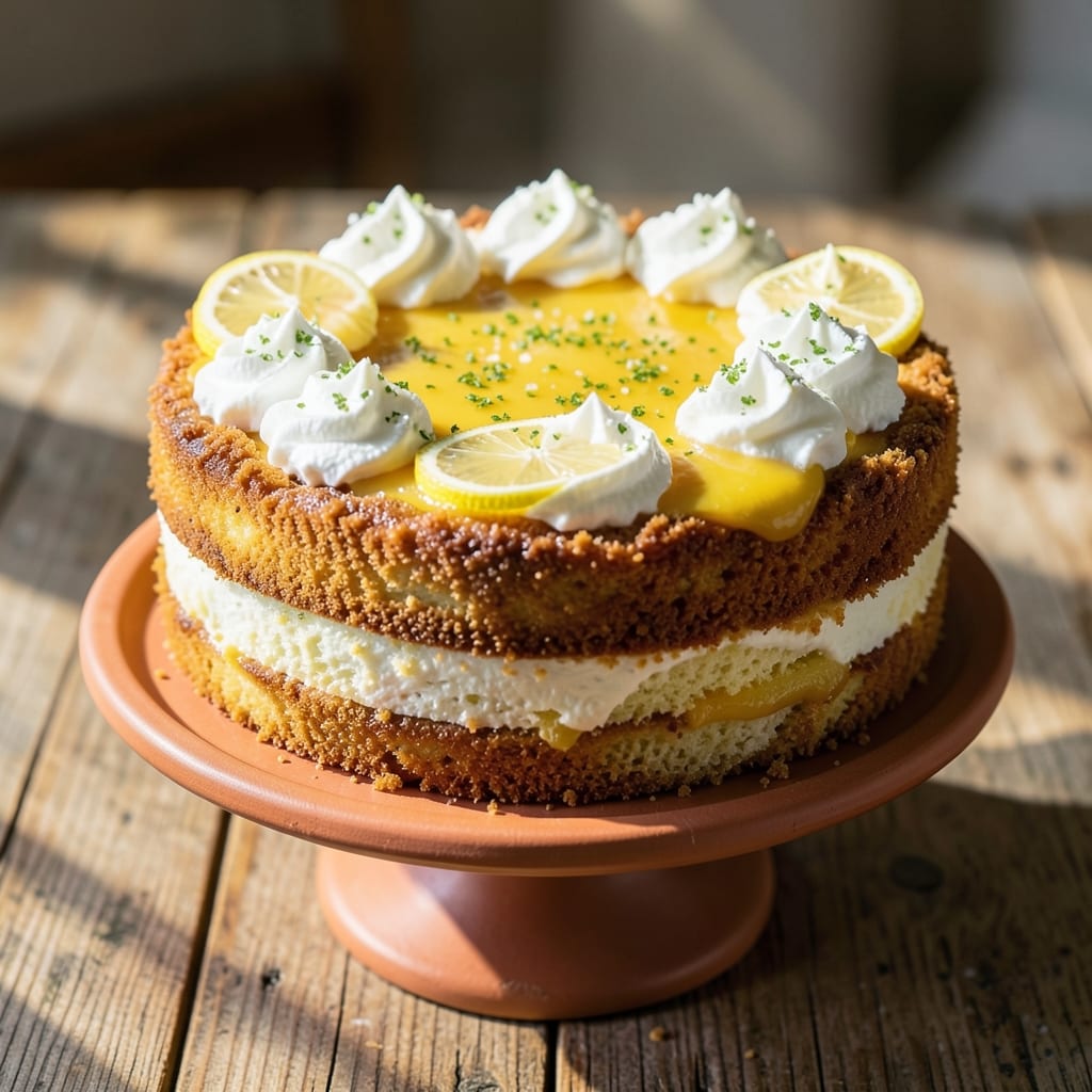 Amalfi Lemon Cake Recipe Jamie Oliver: Zesty Italian Layers with Buttery Crust