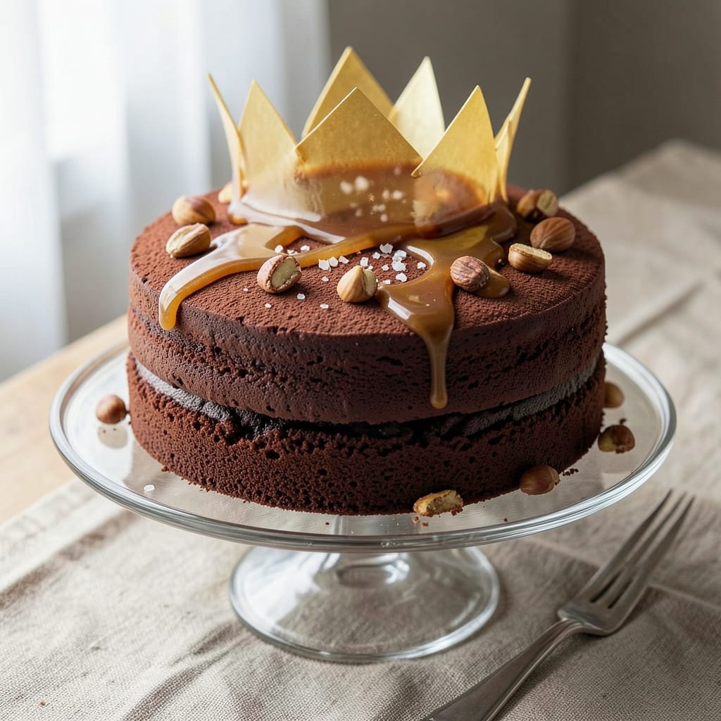 6-Inch Chocolate Chiffon Cake Recipe: Silky Moistness With Crispy Crown Edge