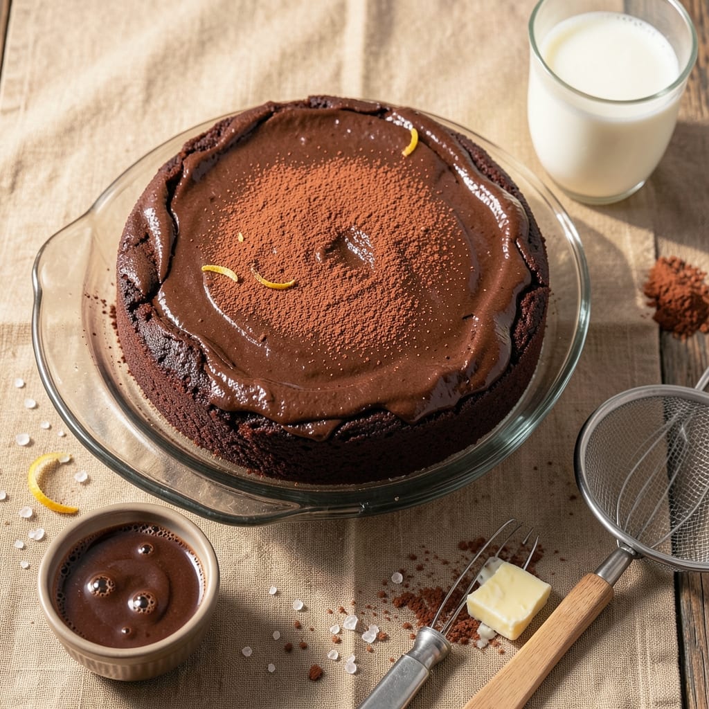 All-Purpose Flour Chocolate Cake Recipe: Velvety Crumb and Fudgy Layers
