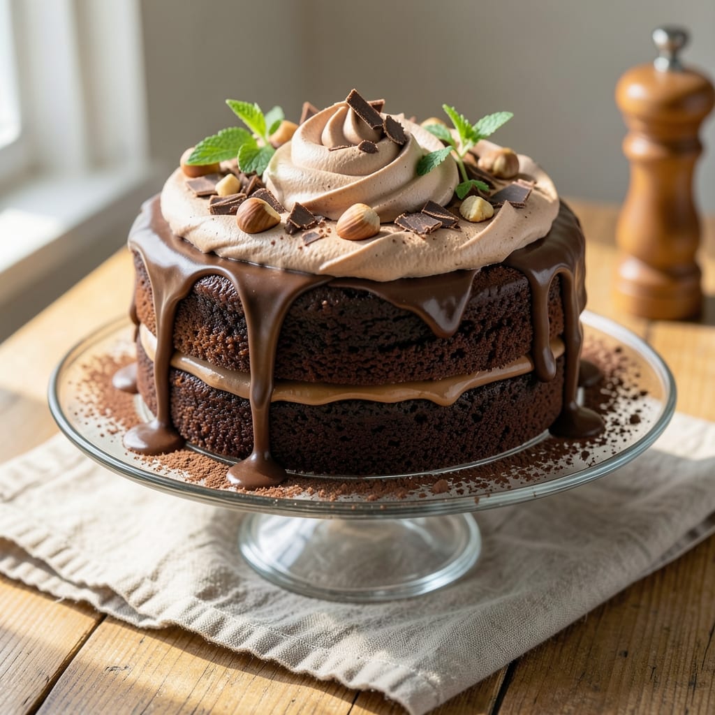 12-Chocolate Cake Recipe: Fudgy Core, Crispy Top Magic